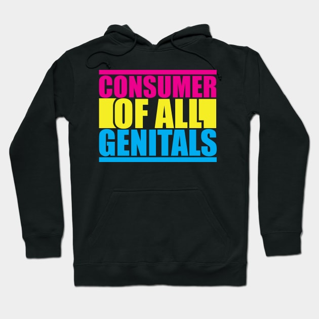 Genital Consumer Hoodie by Beardicorn